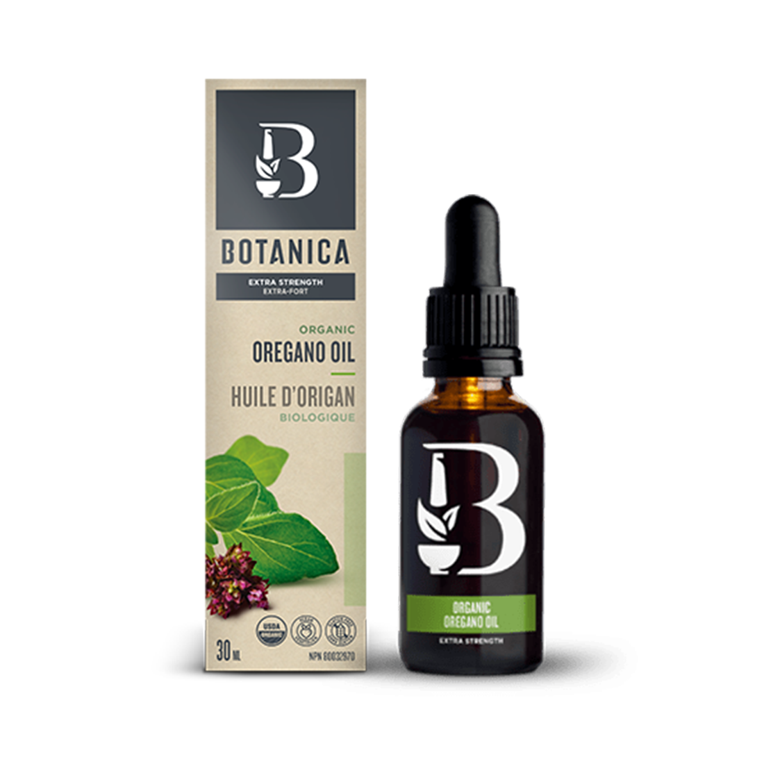 HUILE D’ORIGAN BIOLOGIQUE EXTRA-FORT 1:1